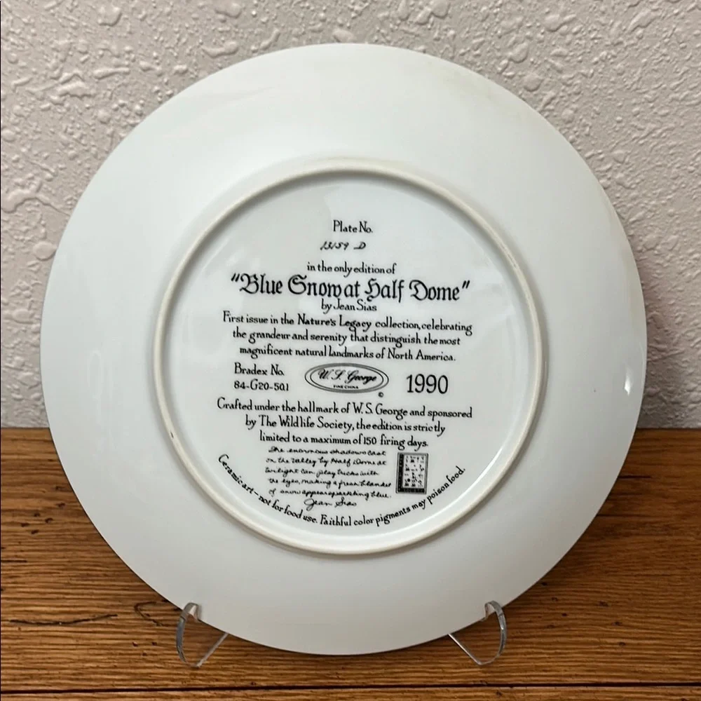 Blue Gnom at Half Dome Decorative Plate